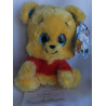 Nicotoy - Disney - Plüschtier - Winnie Pooh mit Glitzeraugen - ca. 15 cm groß - sitzend