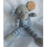 Nanu Nana - Anne Witt - Spieltier - Strick - Elefant - grau, blau - ca. 27 cm groß - Schlenker