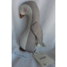 Saga - Coppenhagen - Spieltier Greifling - Pinguin Kejser mit Knistergeräusch Flügel - grau, weiß - ca. 21 cm groß