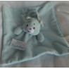 Kik - Care Bears  - Schmusetuch - Glücksbärchies mit Rasselgeräusch - hellblau, blau gestreift - ca. 28 cm x 28 cm groß