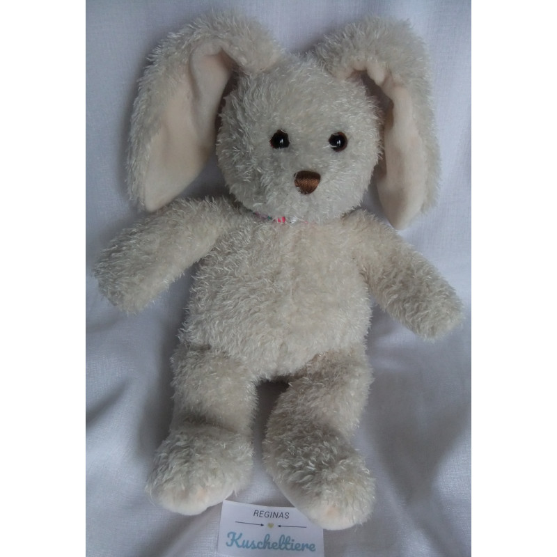 Kuschelwuschel Karstadt - Plüschtier - Hase creme, beige - ohne Halstuch - ca. 35 cm groß - Schlenker