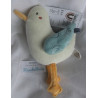 Fehn - Boutique Collection - DM - Spieltier - Möwe - beige, hellblau, gelb - ca. 24 cm hoch und ca. 16 cm lang