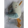 Fehn - Boutique Collection - DM - Spieltier - Möwe - beige, hellblau, gelb - ca. 24 cm hoch und ca. 16 cm lang