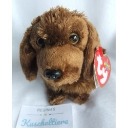 Ty - Plüschtier - Vintage - Hund - Seadog - braun - ca. 18 cm groß