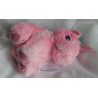Rossmann - Plüschtier - Einhorn - rosa-weiß meliert, Regenbogenfarben - ca. 21 cm hoch und ca. 21 cm lang