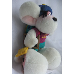 Depesche - zwei Plüschtiere - Diddl - Schüler mit Schulranzen - ca. 25 cm groß - Schlenker