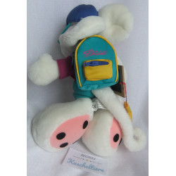 Depesche - zwei Plüschtiere - Diddl - Schüler mit Schulranzen - ca. 25 cm groß - Schlenker