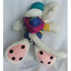 Depesche - zwei Plüschtiere - Diddl - Schüler mit Schulranzen - ca. 25 cm groß - Schlenker