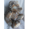 Kuschelwuschel Karstadt - Plüschtier - Bär - braun-grau meliert - ca. 35 cm groß - Schlenker