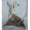 Baby Nova - Novatex GmbH - Schmusetuch Hase braun, creme - Knistergeräusch - ca. 22 cm lang