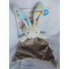 Baby Nova - Novatex GmbH - Schmusetuch Hase braun, creme - Knistergeräusch - ca. 22 cm lang