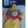 Sterntaler - Schmusetuch Spielpuppe - Mädchen Stern - Gelb, pink - ca. 19 cm lang