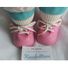 Hasbro - Cabbage Patch First Edition - Puppe mit hellen Haaren, Einteiler, Schuhe - Vintage