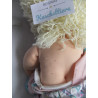 Hasbro - Cabbage Patch First Edition - Puppe mit hellen Haaren, Einteiler, Schuhe - Vintage