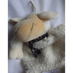 Nici - Plüschtier - Wärmflaschenbezug Schaf Liesel - weiß, hellbraun - ca.  48 cm groß - Schlenker