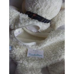 Nici - Plüschtier - Wärmflaschenbezug Schaf Liesel - weiß, hellbraun - ca.  48 cm groß - Schlenker