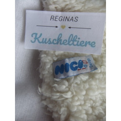 Nici - Plüschtier - Wärmflaschenbezug Schaf Liesel - weiß, hellbraun - ca.  48 cm groß - Schlenker