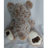 Nici - Plüschtier - Classic Bear - Bär Daddy-Bär - braun-weiß meliert - ca. 35 cm groß - Schlenker
