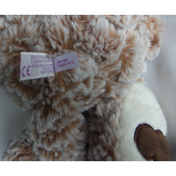 Nici - Plüschtier - Classic Bear - Bär Daddy-Bär - braun-weiß meliert - ca. 35 cm groß - Schlenker