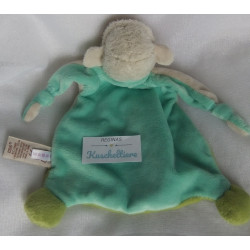 Nici - My first Nici - Schmusetuch - Schaf - beige, grün, türkis - ca. 25 cm lang