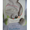 Nici - My first Nici - Schmusetuch - Hase Tilli - beige, grün - ca. 25 cm lang
