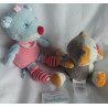 Haba - zwei Plüschtiere - Maus Merle und Katze Lucy
