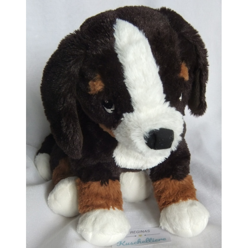 Ikea - Plüschtier - Berner Sennenhund - Hoppig - Brauntöne, weiß - ca. 35 cm lang