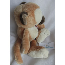 Nici - Plüschtier - Wild Friends - Affe Bubaka - Brauntöne, creme - ca. 25 cm groß - Schlenker