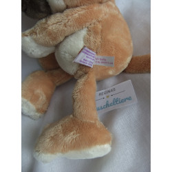 Nici - Plüschtier - Wild Friends - Affe Bubaka - Brauntöne, creme - ca. 25 cm groß - Schlenker