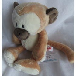 Nici - Plüschtier - Wild Friends - Affe Bubaka - Brauntöne, creme - ca. 25 cm groß - Schlenker