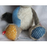 Sigikid - Kuscheltier Spieltier -Patchwork Sweety Waschbär - ca. 34 cm groß - Schlenker