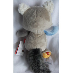 Sigikid - Kuscheltier Spieltier -Patchwork Sweety Waschbär - ca. 34 cm groß - Schlenker