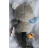 Sigikid - Kuscheltier Spieltier -Patchwork Sweety Waschbär - ca. 34 cm groß - Schlenker