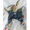 Sigikid - Schmusetuch - Hund der blaue Fips mit Halstuch - braun, blau, weiß - ca. 27 cm groß