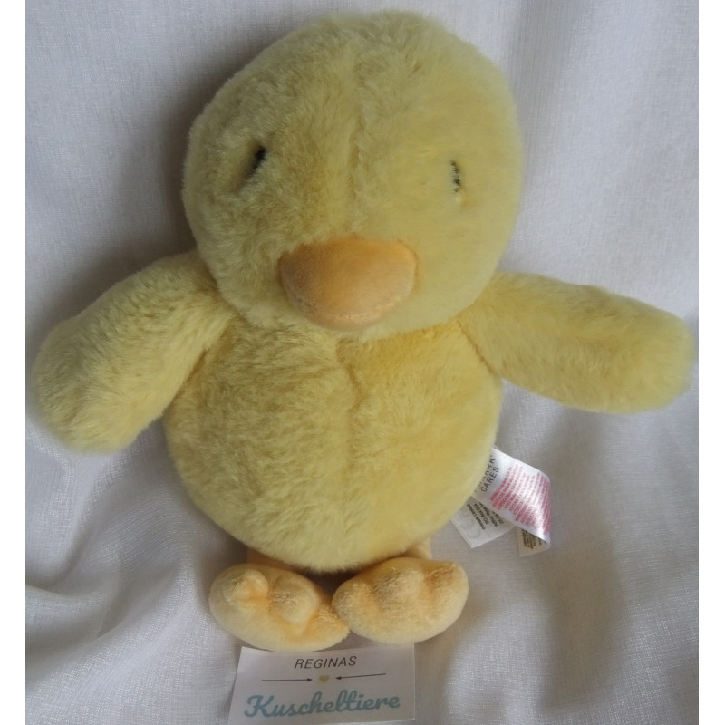 Primark - Cares - Plüschtier - Ente - gelb - ca. 26 cm groß - Schlenker