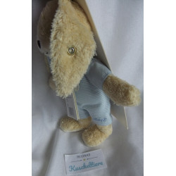 Steiff - Plüschtier - Hase Hoppel mit Halstuch - blau - ca. 20 cm groß - Schlenker