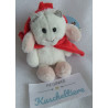 Nici - Schlüsselanhänger - Fairy Tales - Zicklein Melly - weiß, rot - ca. 10 cm  groß - Schlenker