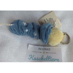 Nici - Schlüsselanhänger - Wurm Flibbie Australien mit Kapuze - blau - ca. 10 cm groß