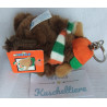 Nici - Schlüsselanhänger - Schaf Loisl mit Schal und Kappe - ca. 10 cm groß