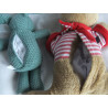 Sterntaler - Kuscheltier Bär !!!ohne!!! Herzschlagmodul und Milupa Hase Pauly !!!ohne!!!! Wärmekissen