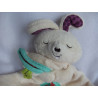 B. Toys - Schmusetuch Hase mit kleinem Knisterblatt - ca. 38 cm lang