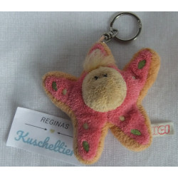 Nici - Schlüsselanhänger - Seafriends Seestern - rosa, orange, beige - ca. 10 cm  groß - Schlenker