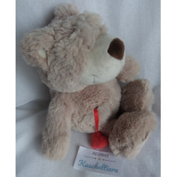 Nici - Plüschtier - Love - Bär beige mit rotem Herzchen - ca. 25 cm groß - Schlenker