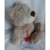 Nici - Plüschtier - Love - Bär beige mit rotem Herzchen - ca. 25 cm groß - Schlenker