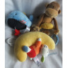 drei Spieluhren - Tchibo TCM Spieluhr Wal - Sunkid Schaf im Mond Spieluhr - Babylove Affe mit Banane