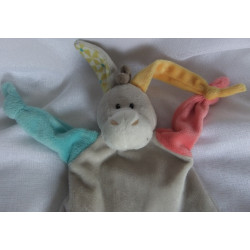 Nici - My first Nici - Schmusetuch - Esel Muli - mit einem Knisteröhrchen - ca. 25 cm lang