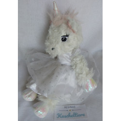 H&M - Plüschtier - Einhorn mit Kleidchen - ca. 24 cm groß - Schlenker