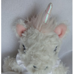 H&M - Plüschtier - Einhorn mit Kleidchen - ca. 24 cm groß - Schlenker