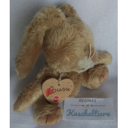 Trudi Bussi - Plüschtier - Hase - hellbraun, creme - ca. 16 cm groß - Schlenker