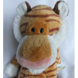 Nici - Plüschtier - Nici Green Tiger Lilly - weiß, rot-braun - ca. 35 cm groß - Schlenker
